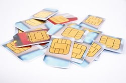 Sim Karten aus verschiedenen Ländern