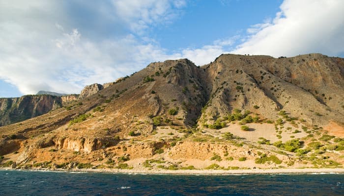 Lefka Ori Berge auf Kreta