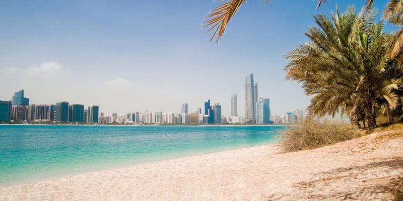 Strandbesuch in Dubai