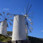 Windmühlen auf Kreta